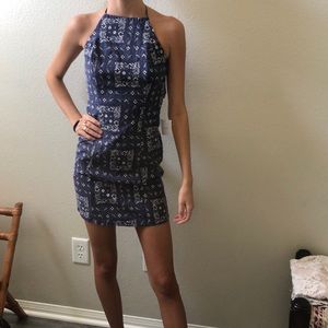 NWT Urban Outfitters Bandana Bodycon dress